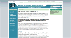 Desktop Screenshot of pbi-honduras.org